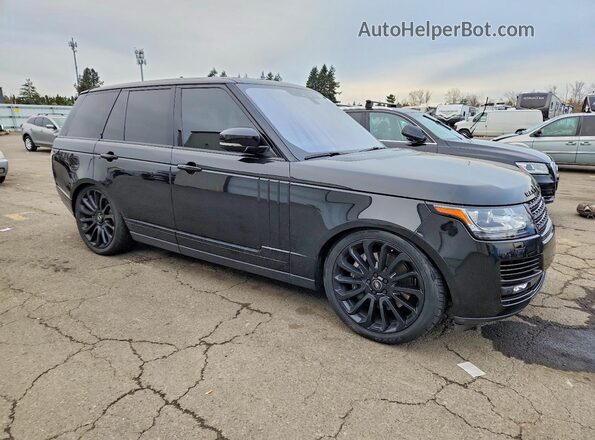 SALGS2FE9HA330077 2017 LAND ROVER RANGE Black Przód prawy