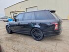 2017 Land Rover Range Rover Supercharged Black vin: SALGS2FE9HA330077
