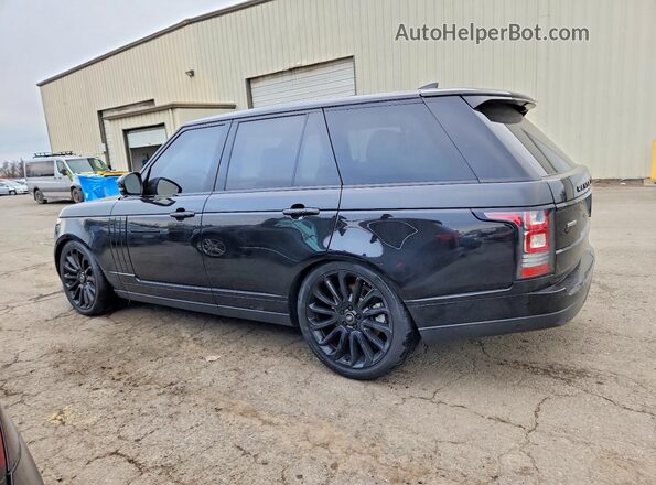 SALGS2FE9HA330077 2017 LAND ROVER RANGE Black Tył lewy
