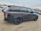 2017 Land Rover Range Rover Supercharged Black vin: SALGS2FE9HA330077