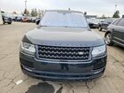2017 Land Rover Range Rover Supercharged Black vin: SALGS2FE9HA330077