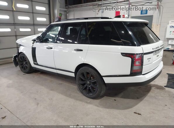 SALGS2FE9HA372720 2017 LAND ROVER RANGE ROVER White Հետևի ձախ