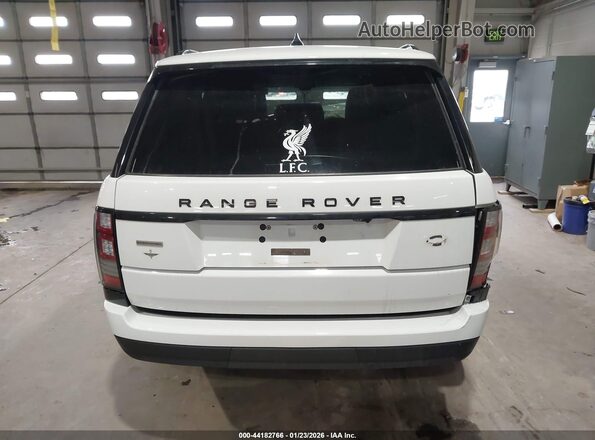 SALGS2FE9HA372720 2017 LAND ROVER RANGE ROVER White 