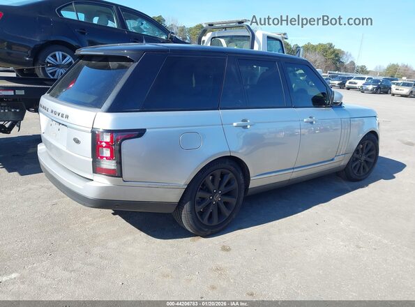 SALGS2FV0HA336513 2017 LAND ROVER RANGE ROVER Silver Հետևի աջ