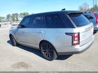 2017 Land Rover Range Rover 3.0l V6 Supercharged Hse Silver vin: SALGS2FV0HA336513