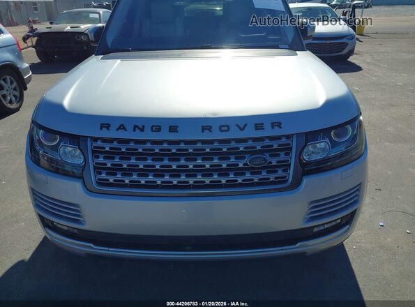 SALGS2FV0HA336513 2017 LAND ROVER RANGE ROVER Silver Դիմացի տեսք