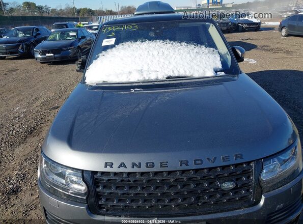 SALGS2FV1HA349710 2017 LAND ROVER RANGE ROVER Gray Widok deski rozdzielczej