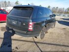 2017 Land Rover Range Rover 3.0l V6 Supercharged Hse Черный vin: SALGS2FV9HA361894