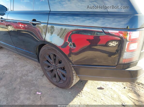 SALGS2FV9HA361894 2017 LAND ROVER RANGE ROVER Черный Вид спереди