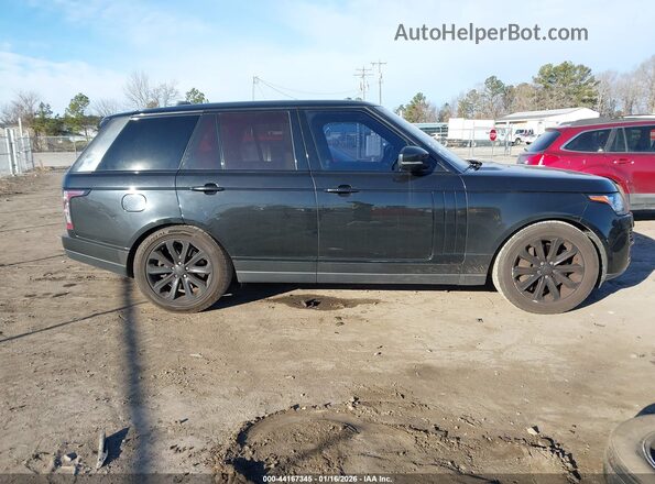 SALGS2FV9HA361894 2017 LAND ROVER RANGE ROVER Черный Вид задней части салона