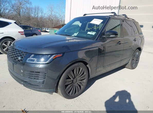 SALGS2RE2KA538501 2019 LAND ROVER RANGE ROVER Black Vista tres cuartos delantera izquierda