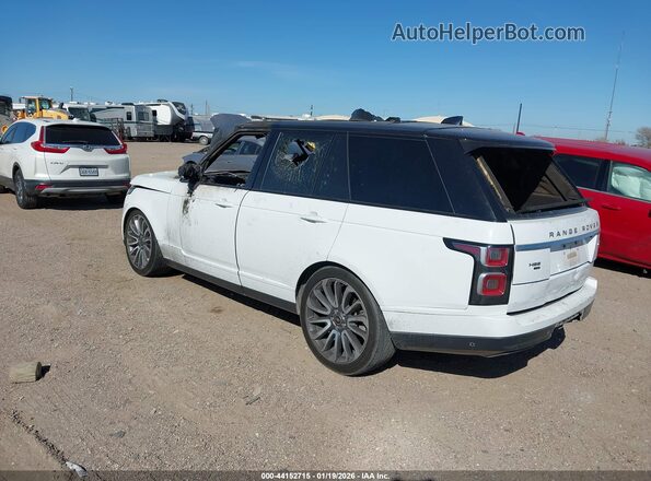 SALGS2RU2LA568686 2020 LAND ROVER RANGE ROVER White Հետևի ձախ