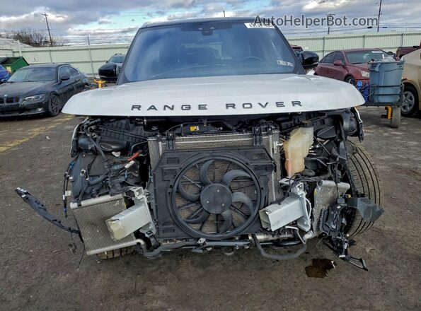 SALGS2RU6NA458727 2022 LAND ROVER RANGE Белый Вид спереди