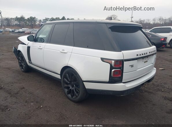 SALGS2RU6NA468576 2022 LAND ROVER RANGE ROVER Белый Задняя левая четверть