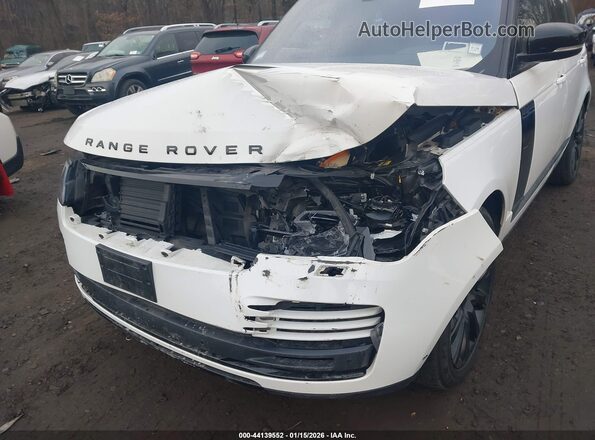 SALGS2RU6NA468576 2022 LAND ROVER RANGE ROVER Белый Вид спереди