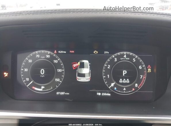SALGS2RU7NA466951 2022 LAND ROVER RANGE ROVER Light Blue Вид задних сидений