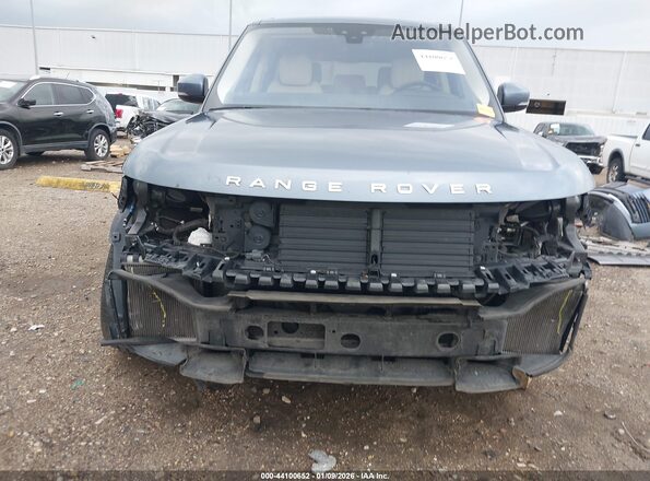 SALGS2RU7NA466951 2022 LAND ROVER RANGE ROVER Light Blue Вид спереди