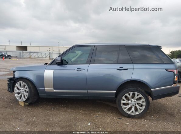 SALGS2RU7NA466951 2022 LAND ROVER RANGE ROVER Light Blue 