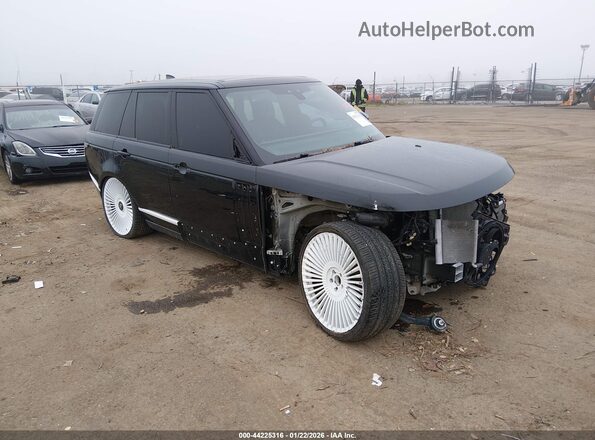 SALGS2RU9MA422898 2021 LAND ROVER RANGE ROVER Black Przód prawy