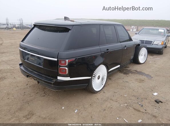 SALGS2RU9MA422898 2021 LAND ROVER RANGE ROVER Black Tył prawy
