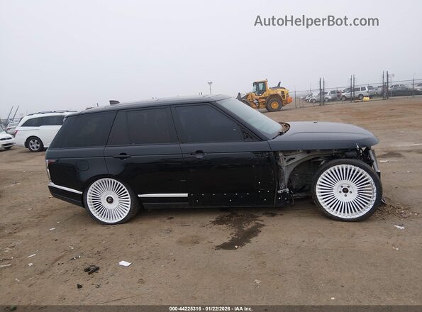 SALGS2RU9MA422898 2021 LAND ROVER RANGE ROVER Black Widok wnętrza 360 stopni