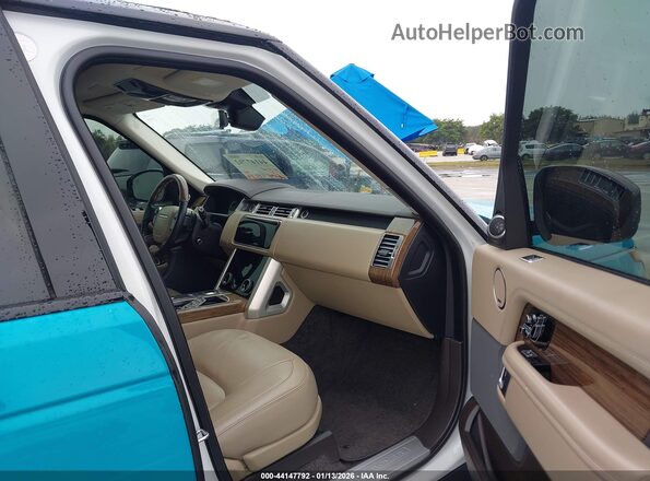 SALGS2RUXLA402691 2020 LAND ROVER RANGE ROVER Turquoise Front interior view
