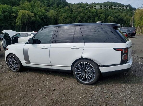 SALGS2SE6NA470136 2022 LAND ROVER RANGE White Tył lewy