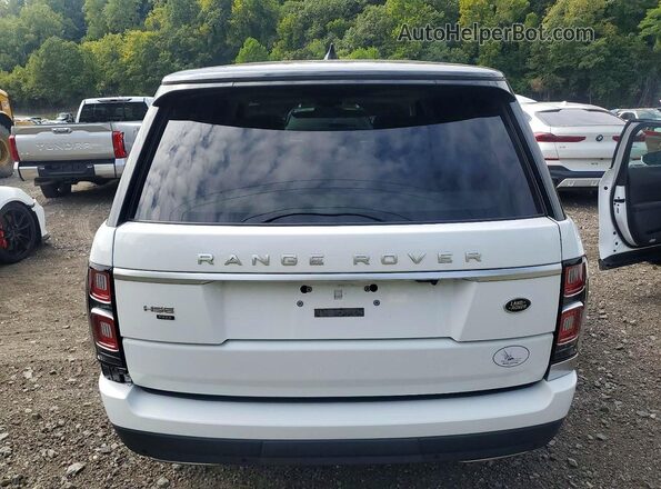 SALGS2SE6NA470136 2022 LAND ROVER RANGE White Widok z tyłu