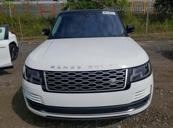 SALGS2SE6NA470136 2022 LAND ROVER RANGE White Widok z przodu
