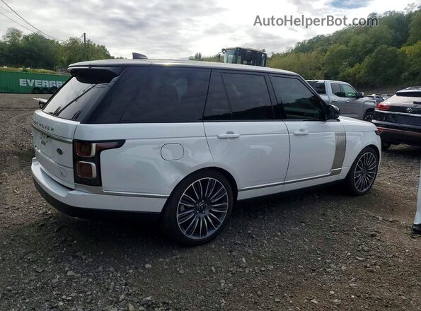 SALGS2SE6NA470136 2022 LAND ROVER RANGE White Tył prawy