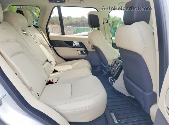 SALGS2SE6NA470136 2022 LAND ROVER RANGE White Widok wnętrza z tyłu