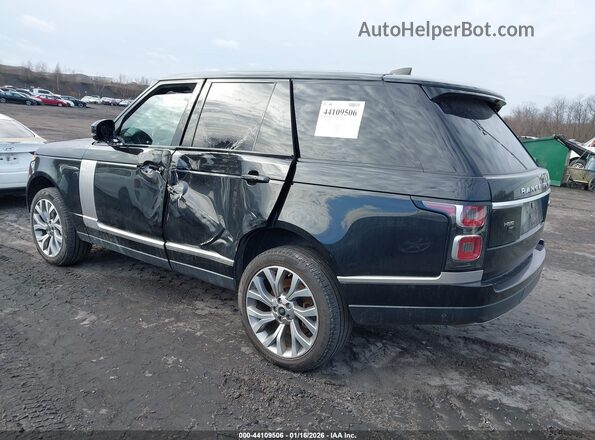SALGS2SE9MA419051 2021 LAND ROVER RANGE ROVER Black Tył lewy