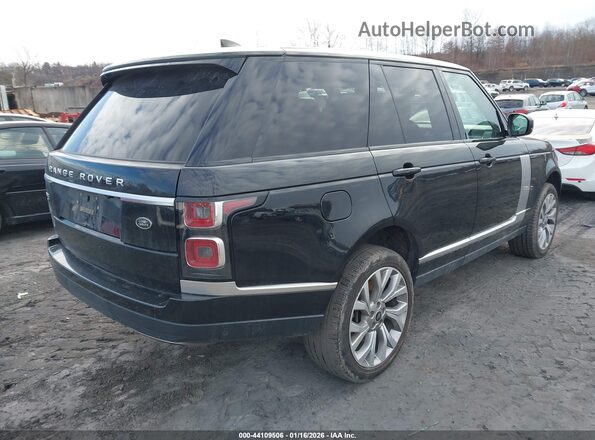 SALGS2SE9MA419051 2021 LAND ROVER RANGE ROVER Black Tył prawy