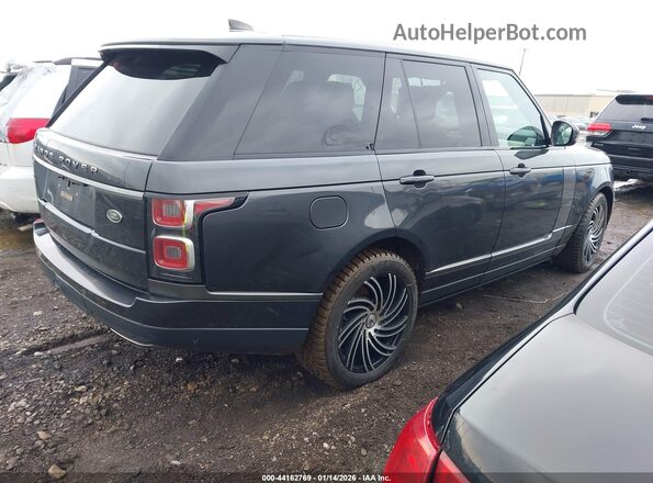 SALGS2SV0KA525708 2019 LAND ROVER RANGE ROVER Серый Задняя правая четверть