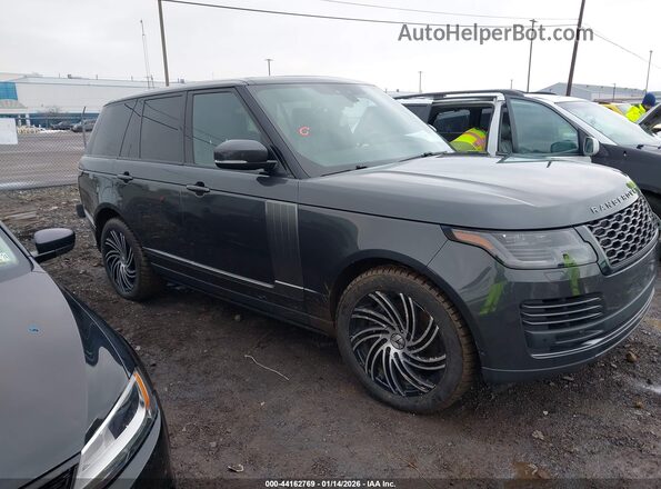 SALGS2SV0KA525708 2019 LAND ROVER RANGE ROVER Серый Передняя правая четверть
