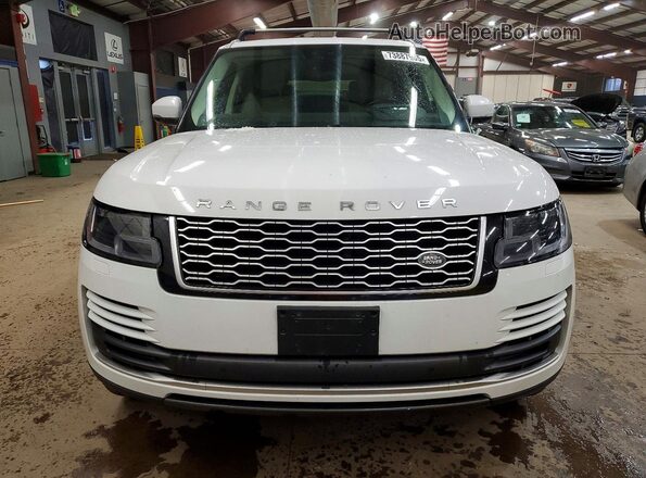 SALGS2SV1KA532005 2019 LAND ROVER RANGE White Front view