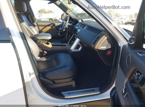 SALGS2SV2JA515180 2018 LAND ROVER RANGE ROVER Белый Вид салона спереди