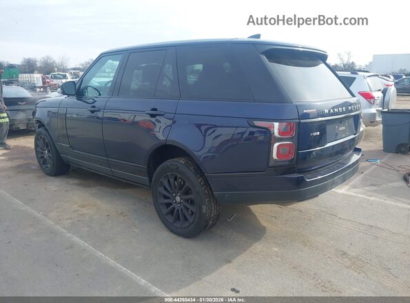 SALGS2SV8JA512994 2018 LAND ROVER RANGE ROVER Синий Задняя левая четверть