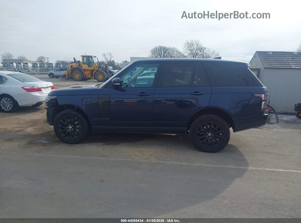 SALGS2SV8JA512994 2018 LAND ROVER RANGE ROVER Синий Панорамный вид салона 360°
