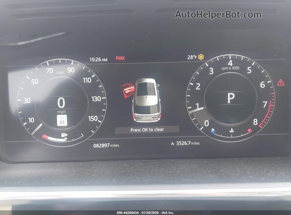 SALGS2SV8JA512994 2018 LAND ROVER RANGE ROVER Синий Вид задних сидений