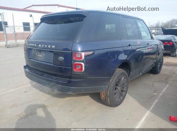SALGS2SV8JA512994 2018 LAND ROVER RANGE ROVER Синий Задняя правая четверть