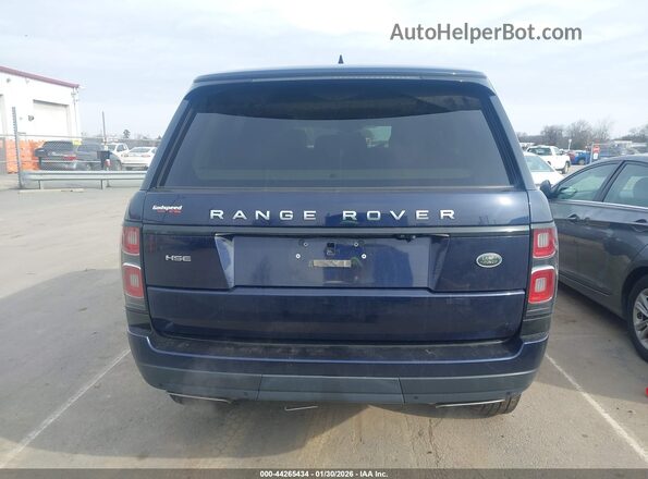 SALGS2SV8JA512994 2018 LAND ROVER RANGE ROVER Синий 