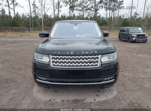 SALGS3EF0GA293130 2016 LAND ROVER RANGE ROVER Black ხელსაწყოთა პანელის ხედი