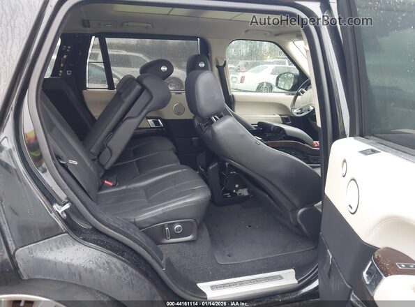 SALGS3EF0GA293130 2016 LAND ROVER RANGE ROVER Black VIN კოდის სტიკერის ხედი