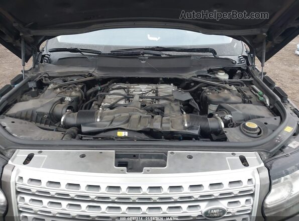 SALGS3EF0GA293130 2016 LAND ROVER RANGE ROVER Black უკანა ხედი
