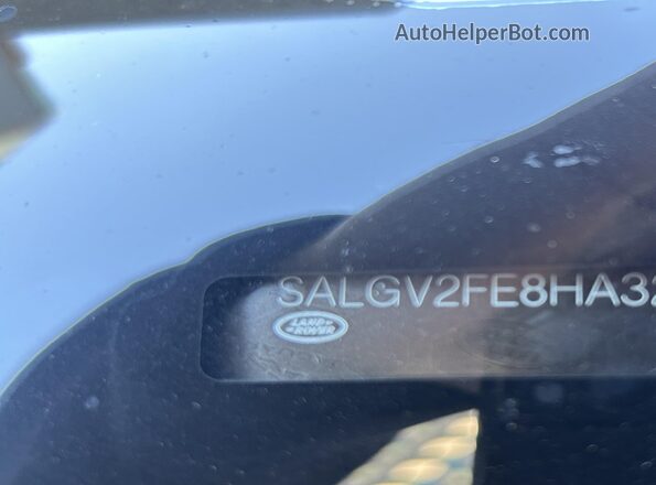 SALGV2FE8HA325055 2017 LAND ROVER RANGE ROVER Белый Вид подкапотного пространства
