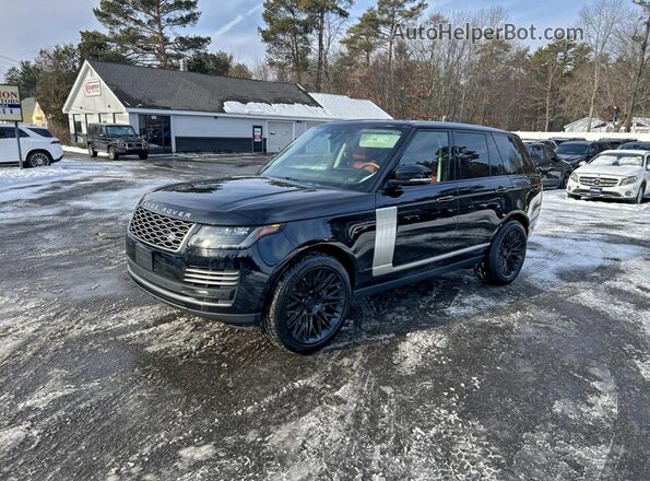 SALGV2RE2KA520877 2019 LAND ROVER RANGE Black Tył lewy