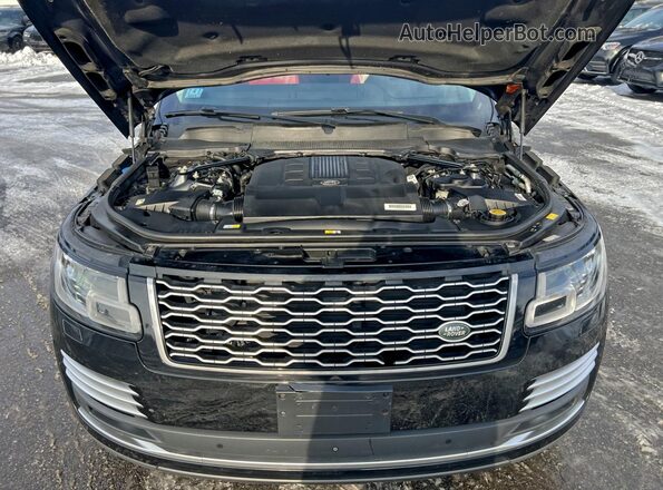 SALGV2RE2KA520877 2019 LAND ROVER RANGE Black Widok deski rozdzielczej