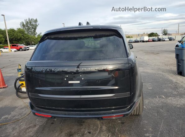 SALK19E90SA261815 2025 LAND ROVER RANGE Черный Вид сзади