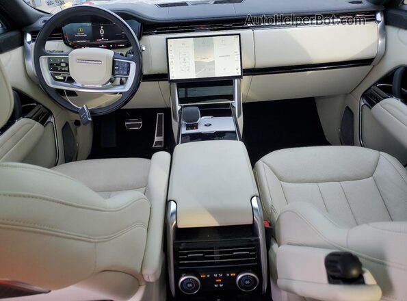 SALK19E90SA261815 2025 LAND ROVER RANGE Черный Вид панели приборов